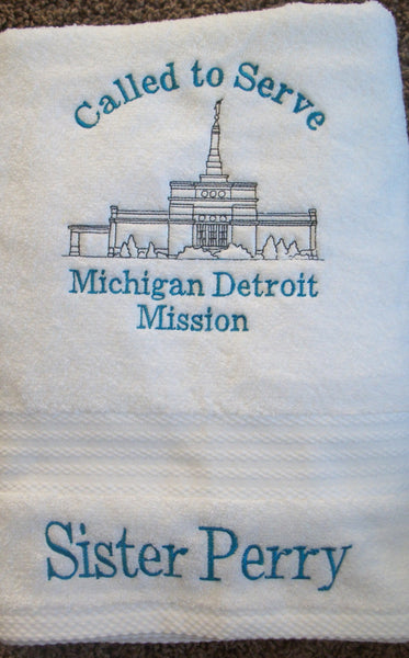 Missionary Bath Towel - Forever Stitches