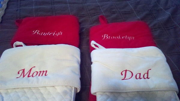 Stocking Name Embroidery - Forever Stitches
